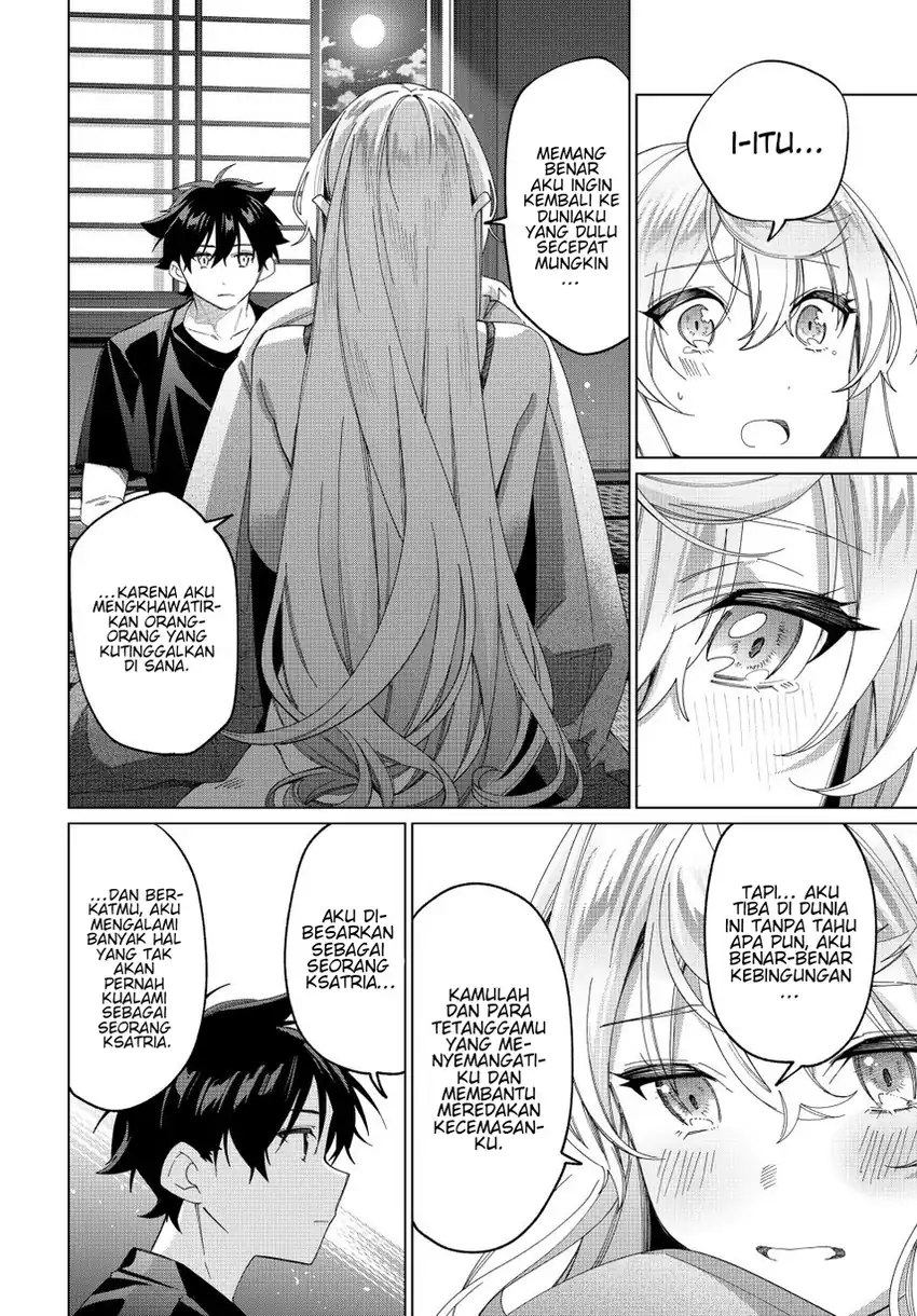 Tanbo de Hirotta Onna Kishi, Inaka de Ore no Yome da to Omowareteiru chapter 42 halaman 12
