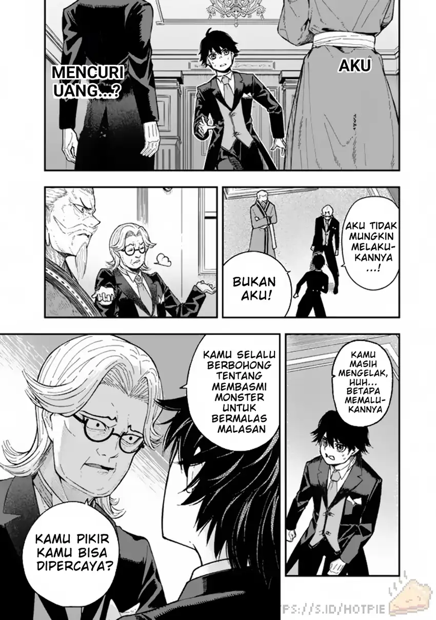 Gomi Ika da to Tsuihou Sareta Shiyounin, Jitsu wa Zense Kenja desu ~Shijou Saikyou no Kenja, Sekai Saikouhou no Gakuen ni Kayou~ chapter 1 halaman 6