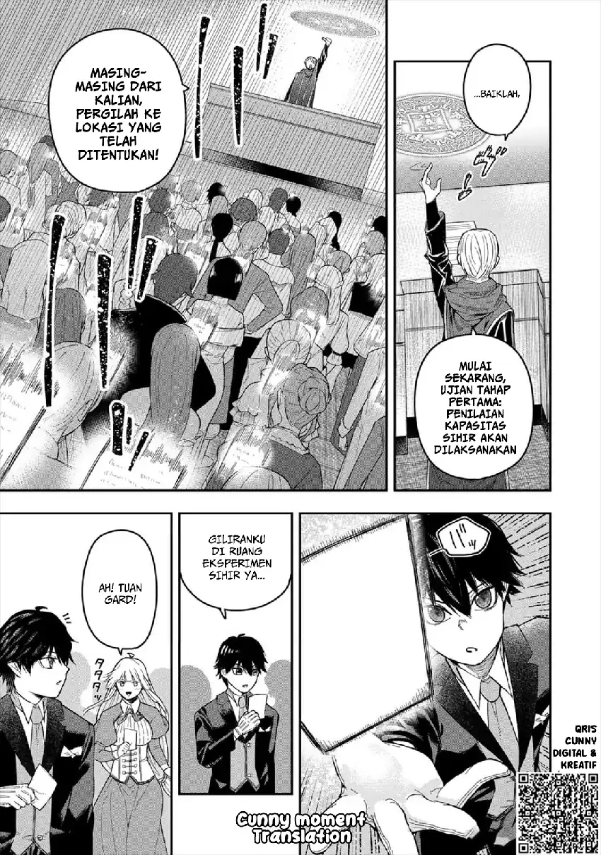Gomi Ika da to Tsuihou Sareta Shiyounin, Jitsu wa Zense Kenja desu ~Shijou Saikyou no Kenja, Sekai Saikouhou no Gakuen ni Kayou~ chapter 2 halaman 23