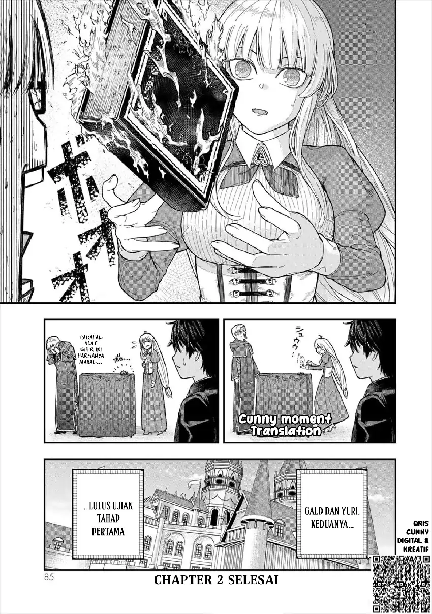 Gomi Ika da to Tsuihou Sareta Shiyounin, Jitsu wa Zense Kenja desu ~Shijou Saikyou no Kenja, Sekai Saikouhou no Gakuen ni Kayou~ chapter 2 halaman 39