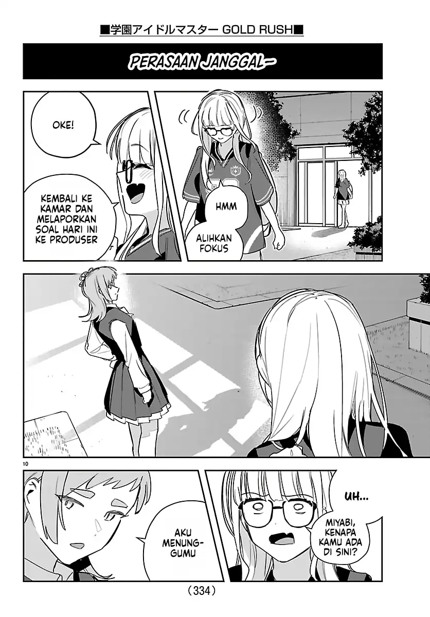 Gakuen Idolm@ster Gold Rush chapter 55 halaman 10