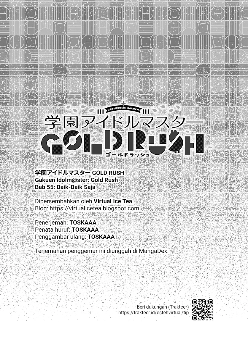 Gakuen Idolm@ster Gold Rush chapter 55 halaman 21