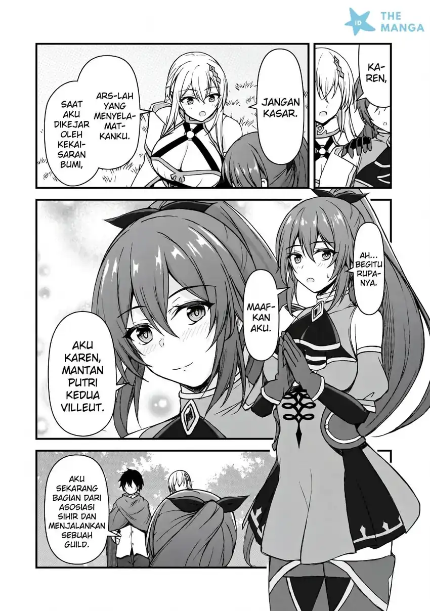 Munou to Iware Tsuzuketa Madoushi, Jitsu wa Sekai Saikyou Nanoni Yuuhei Sareteita node Jikaku Nashi chapter 4 halaman 7