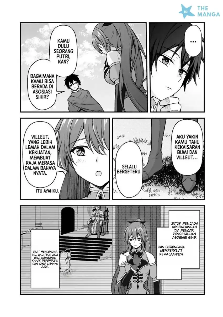 Munou to Iware Tsuzuketa Madoushi, Jitsu wa Sekai Saikyou Nanoni Yuuhei Sareteita node Jikaku Nashi chapter 4 halaman 8