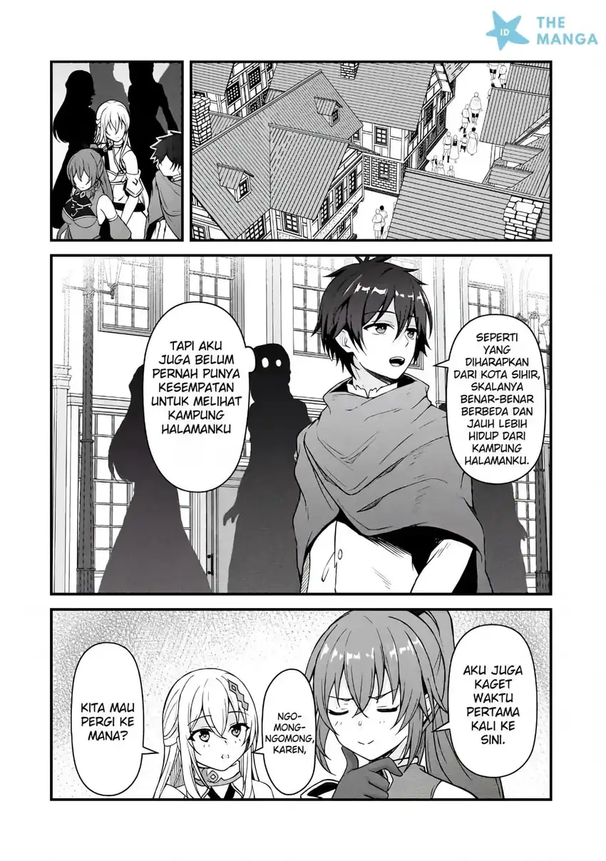 Munou to Iware Tsuzuketa Madoushi, Jitsu wa Sekai Saikyou Nanoni Yuuhei Sareteita node Jikaku Nashi chapter 4 halaman 13