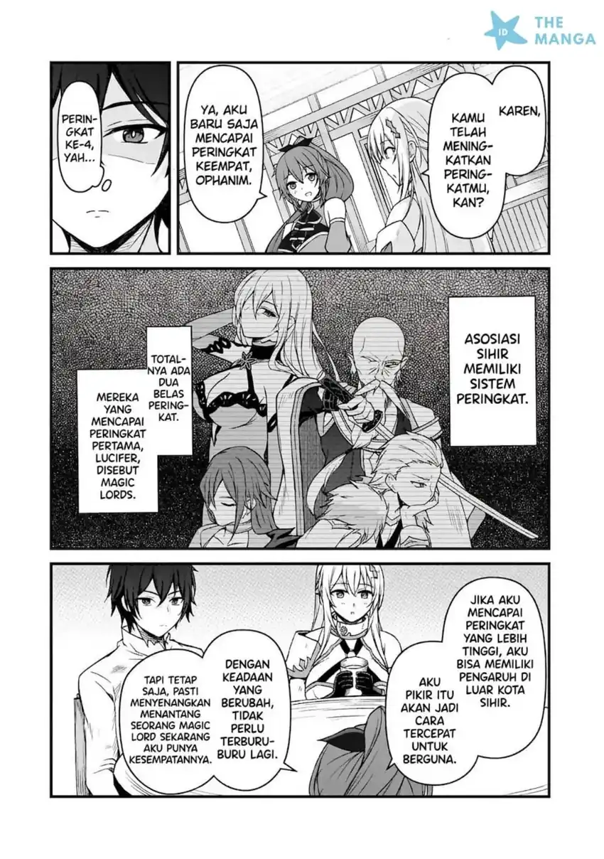Munou to Iware Tsuzuketa Madoushi, Jitsu wa Sekai Saikyou Nanoni Yuuhei Sareteita node Jikaku Nashi chapter 4 halaman 27