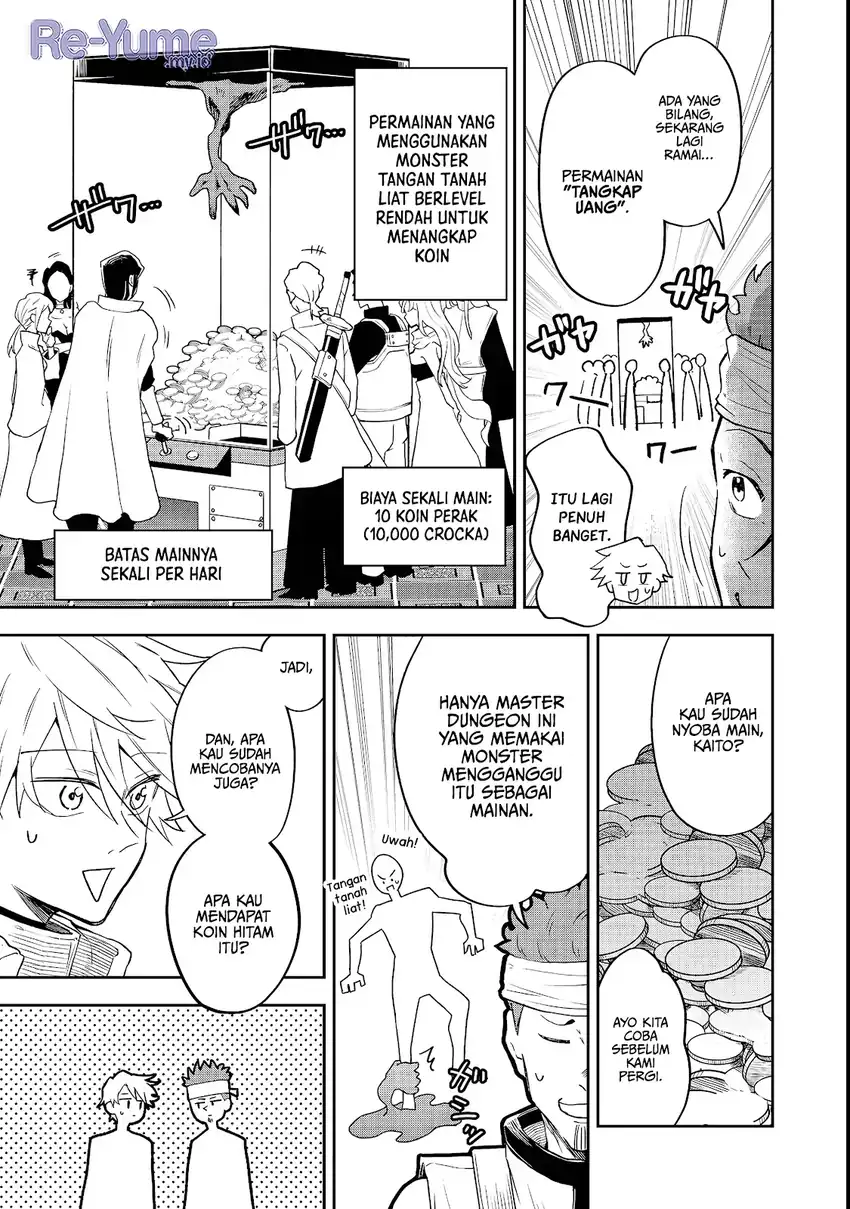Dungeon Master Han-me ~Futsu ni Yatte mo Muri Soudakara Casino Tsukurukoto ni Shita~ chapter 4 halaman 6