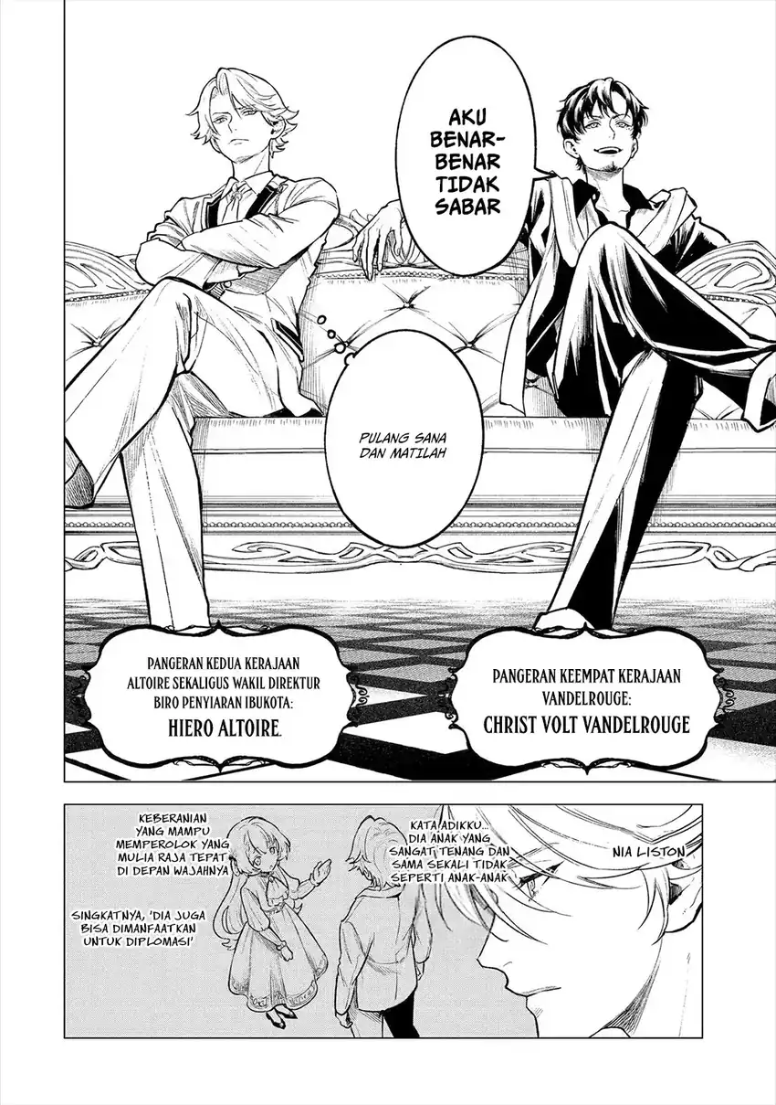 Kyouran Reijou Nia Liston: Byoujaku Reijou ni Tensei shita Kamigoroshi no Bujin no Karei Naru Musouroku chapter 19 halaman 26