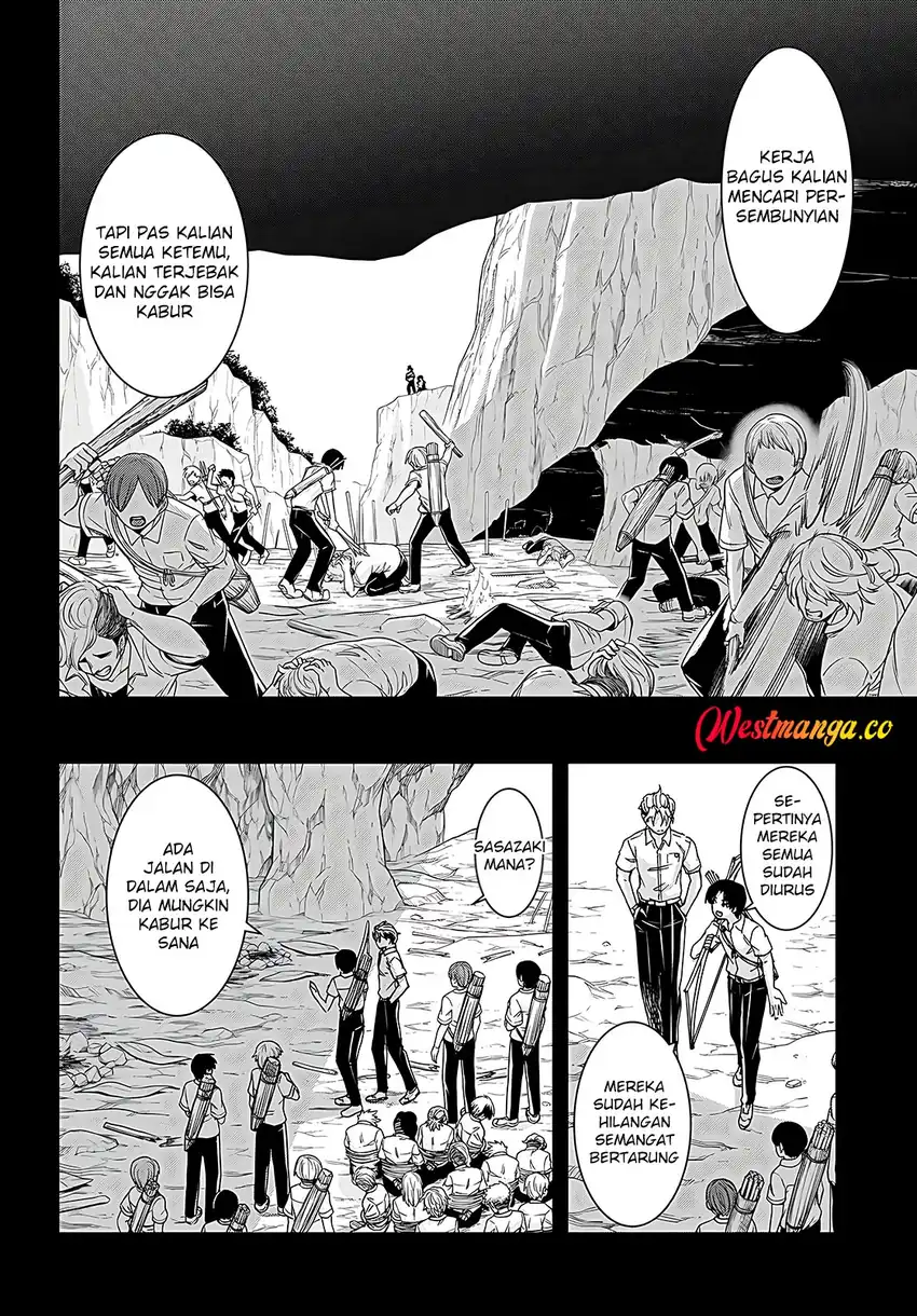 Isekai Yurutto Survival Seikatsu: Gakkou no Minna to Isekai no Mujintou ni Tenishitakedo Ore Dake Rakushou desu chapter 38 halaman 4