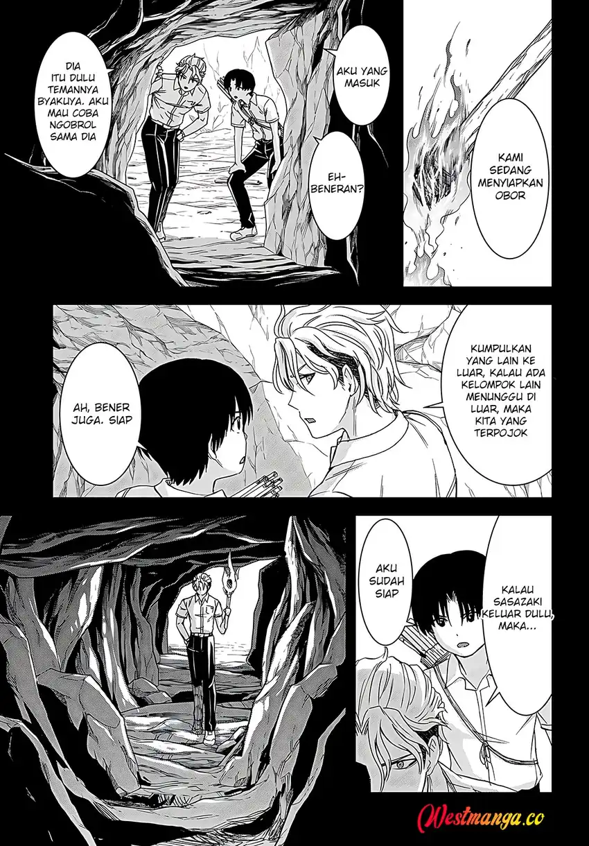 Isekai Yurutto Survival Seikatsu: Gakkou no Minna to Isekai no Mujintou ni Tenishitakedo Ore Dake Rakushou desu chapter 38 halaman 5