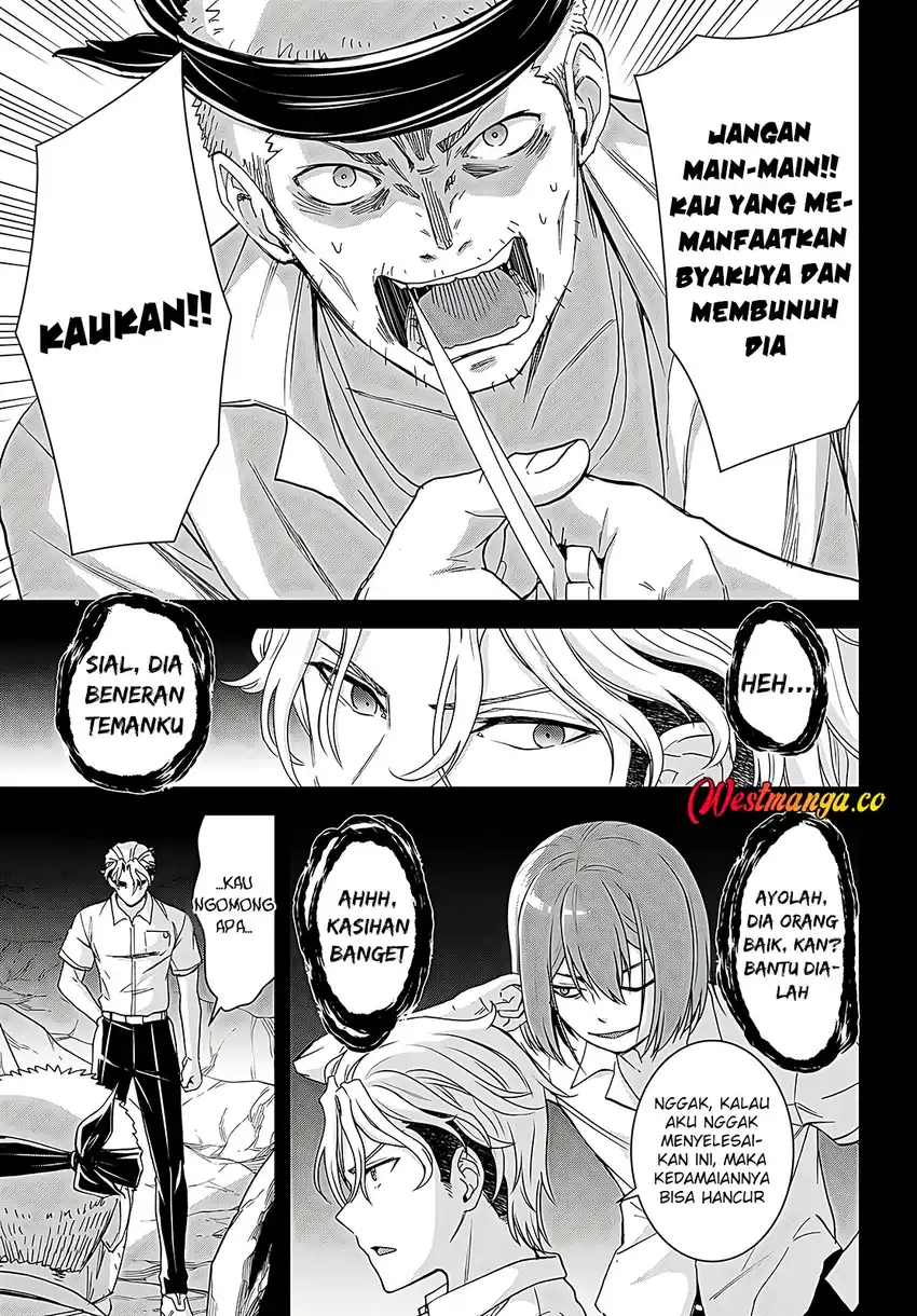Isekai Yurutto Survival Seikatsu: Gakkou no Minna to Isekai no Mujintou ni Tenishitakedo Ore Dake Rakushou desu chapter 38 halaman 7