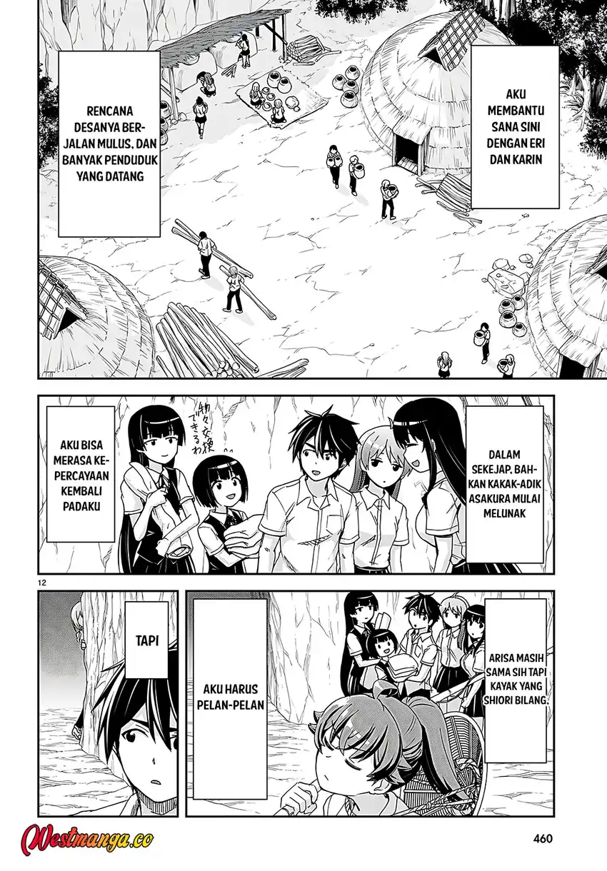 Isekai Yurutto Survival Seikatsu: Gakkou no Minna to Isekai no Mujintou ni Tenishitakedo Ore Dake Rakushou desu chapter 38 halaman 14