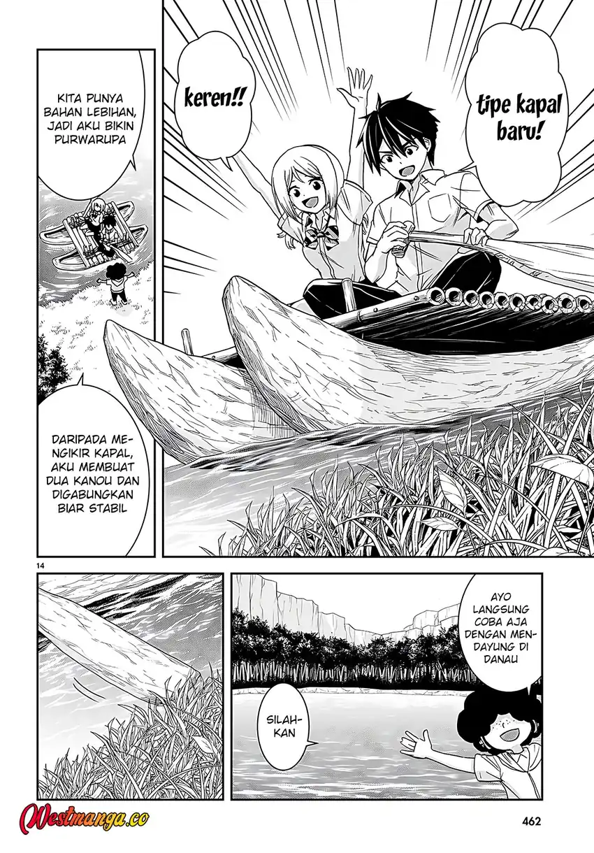 Isekai Yurutto Survival Seikatsu: Gakkou no Minna to Isekai no Mujintou ni Tenishitakedo Ore Dake Rakushou desu chapter 38 halaman 16