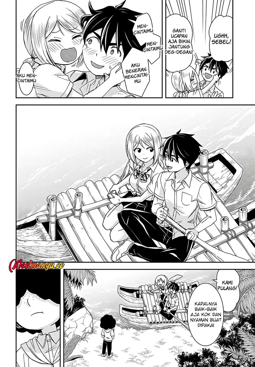 Isekai Yurutto Survival Seikatsu: Gakkou no Minna to Isekai no Mujintou ni Tenishitakedo Ore Dake Rakushou desu chapter 38 halaman 33