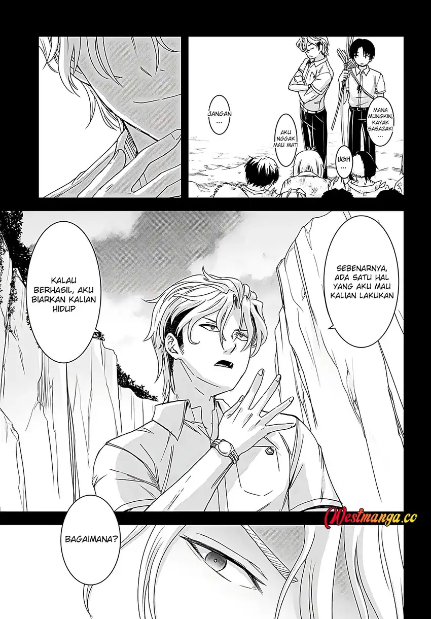 Isekai Yurutto Survival Seikatsu: Gakkou no Minna to Isekai no Mujintou ni Tenishitakedo Ore Dake Rakushou desu chapter 38 halaman 36