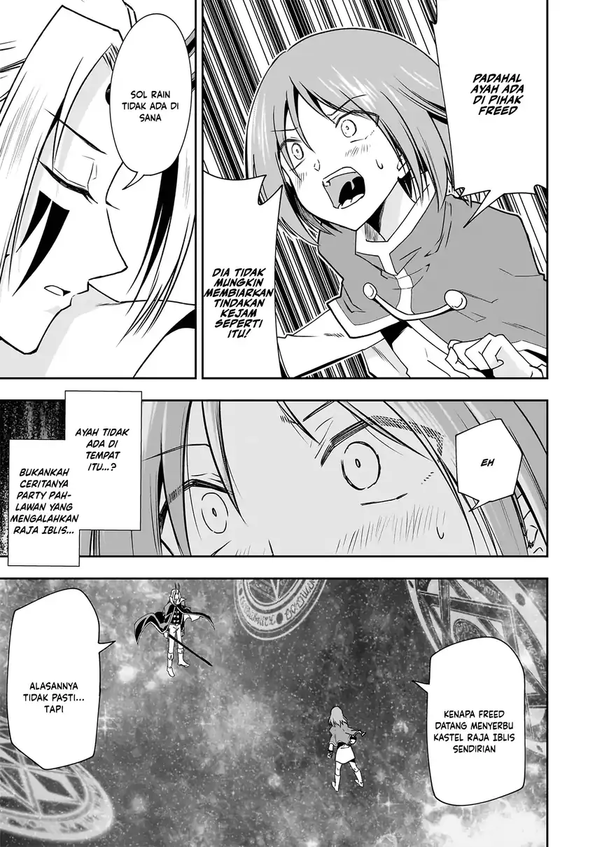 Maou no Musume-tachi yo Ma Guwa Eba Tsuyoku Narerutte Hontou Desu Ka? chapter 17 halaman 9