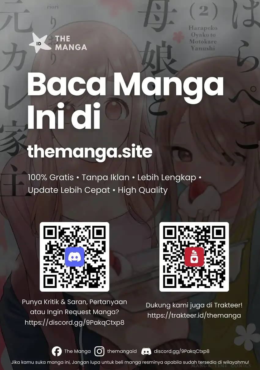 Hara peko Oyako to Motokare Yanushi chapter 27 halaman 14