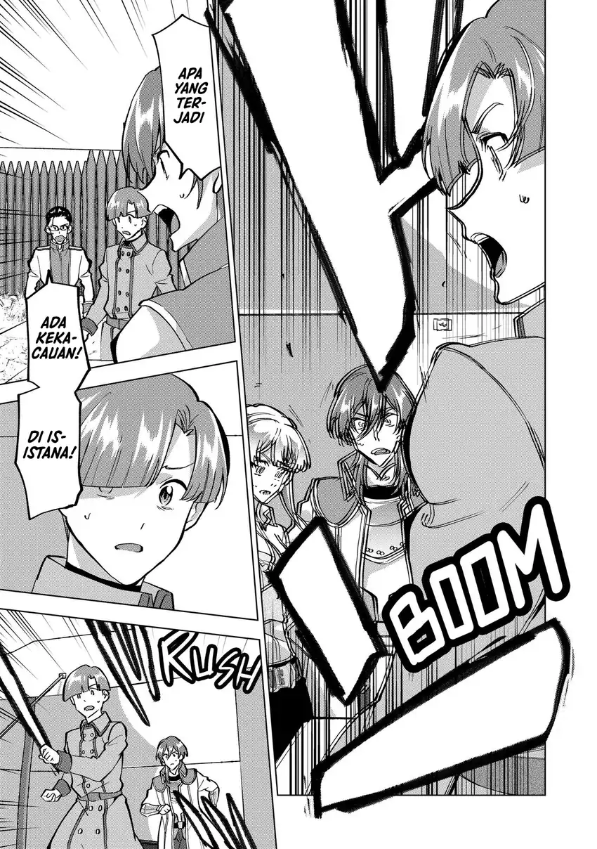 Buchigire Reijou wa Houfuku wo Chikaimashita. ~Madousho no Chikara de Sokoku wo Tataki Tsubushimasu~ chapter 14 halaman 24