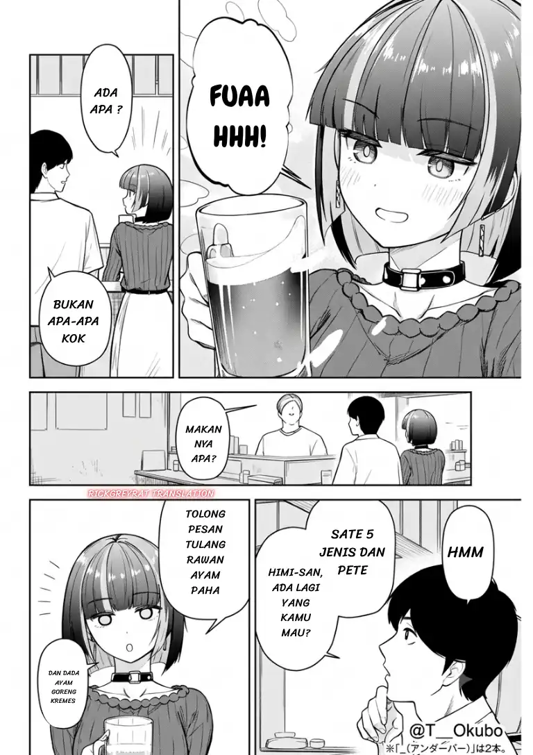 Tachi Nomi Izakaya De Kei Joshidaisei Ga Tonari Ni Kuru Hanashi chapter 15 halaman 5
