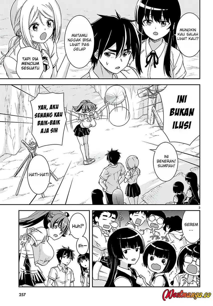 Isekai Yurutto Survival Seikatsu: Gakkou no Minna to Isekai no Mujintou ni Tenishitakedo Ore Dake Rakushou desu chapter 39 halaman 5