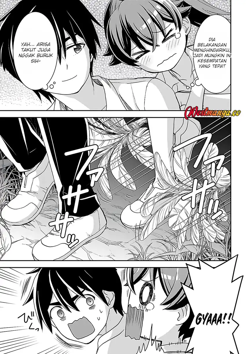 Isekai Yurutto Survival Seikatsu: Gakkou no Minna to Isekai no Mujintou ni Tenishitakedo Ore Dake Rakushou desu chapter 39 halaman 9