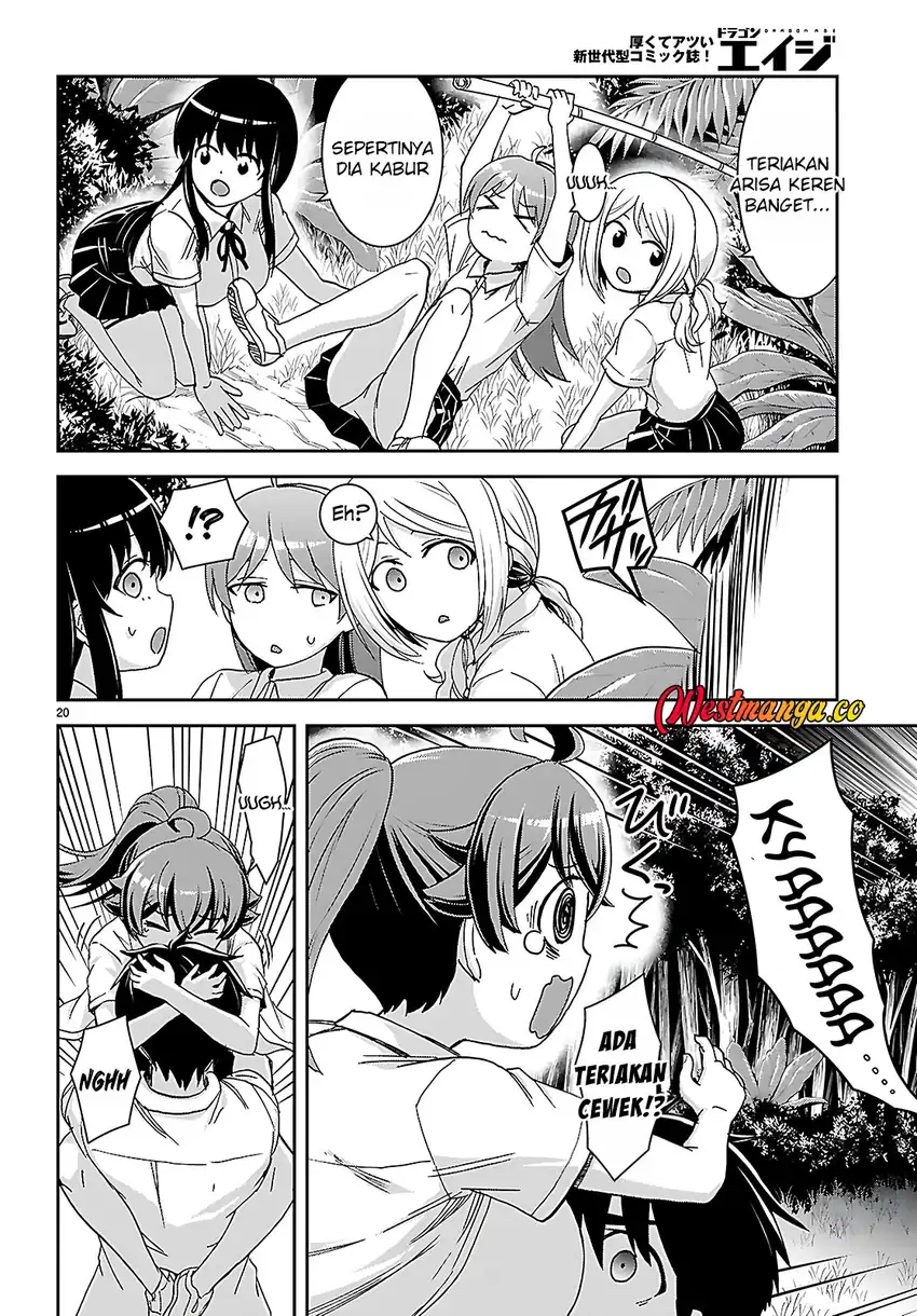 Isekai Yurutto Survival Seikatsu: Gakkou no Minna to Isekai no Mujintou ni Tenishitakedo Ore Dake Rakushou desu chapter 39 halaman 23