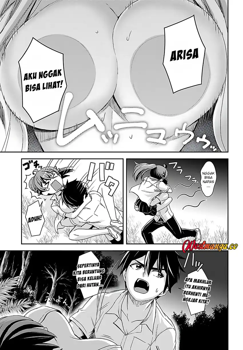 Isekai Yurutto Survival Seikatsu: Gakkou no Minna to Isekai no Mujintou ni Tenishitakedo Ore Dake Rakushou desu chapter 39 halaman 24