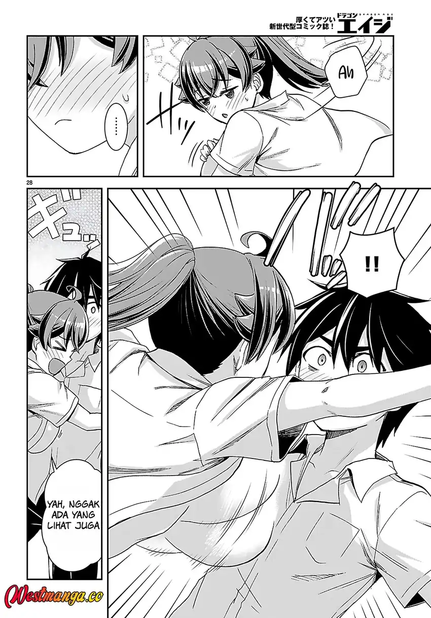 Isekai Yurutto Survival Seikatsu: Gakkou no Minna to Isekai no Mujintou ni Tenishitakedo Ore Dake Rakushou desu chapter 39 halaman 31