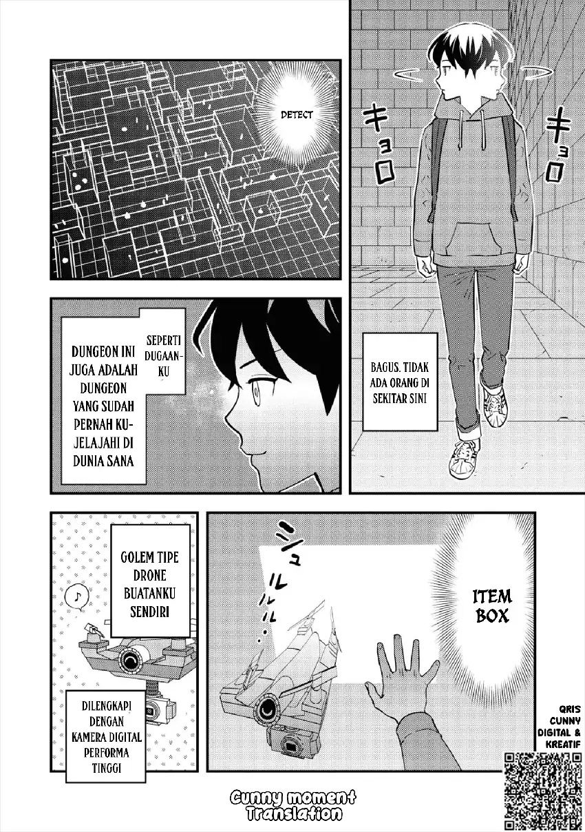 Isekai Kaeri no Yuusha wa, Dungeon ga Shutsugen shita Genjitsu Sekai de, Influencer natte Kane wo Kasegimasu! chapter 5 halaman 17