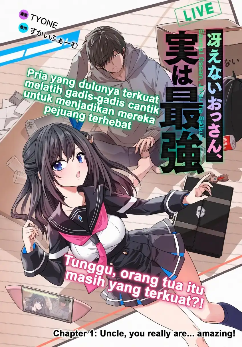 Saenai Ossan, Jitsu wa Saikyou chapter 1 halaman 4