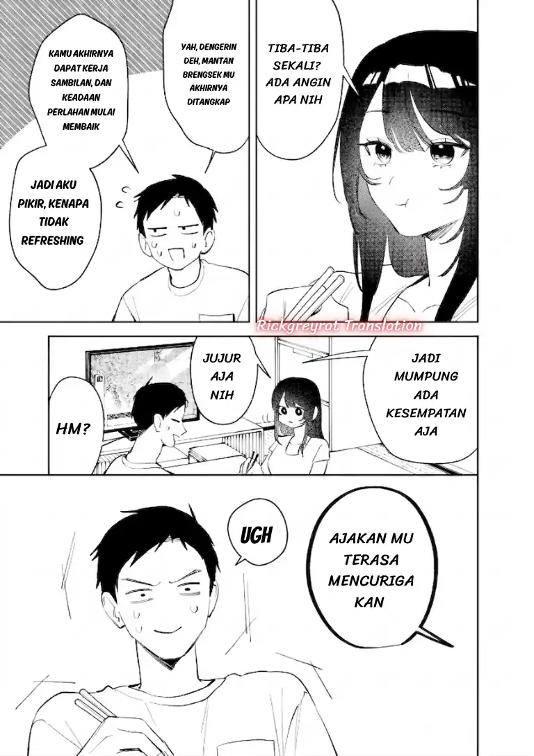 Koko Jidai ni Gomandatta Jou sama to no Dousei Seikatsu wa Igaito Igokochi ga Warukunai chapter 38 halaman 8