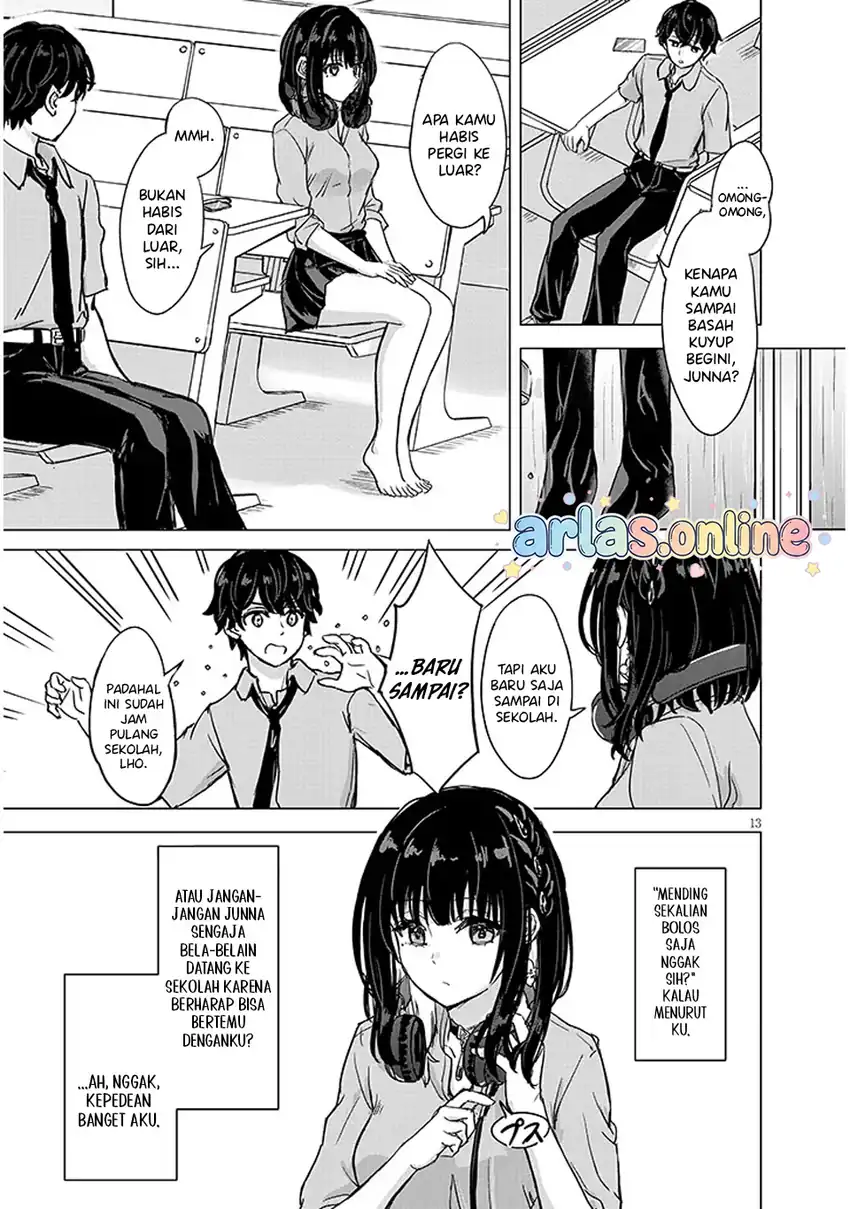 Amamori Junna wa Shitsudo ga Takai chapter 2 halaman 14