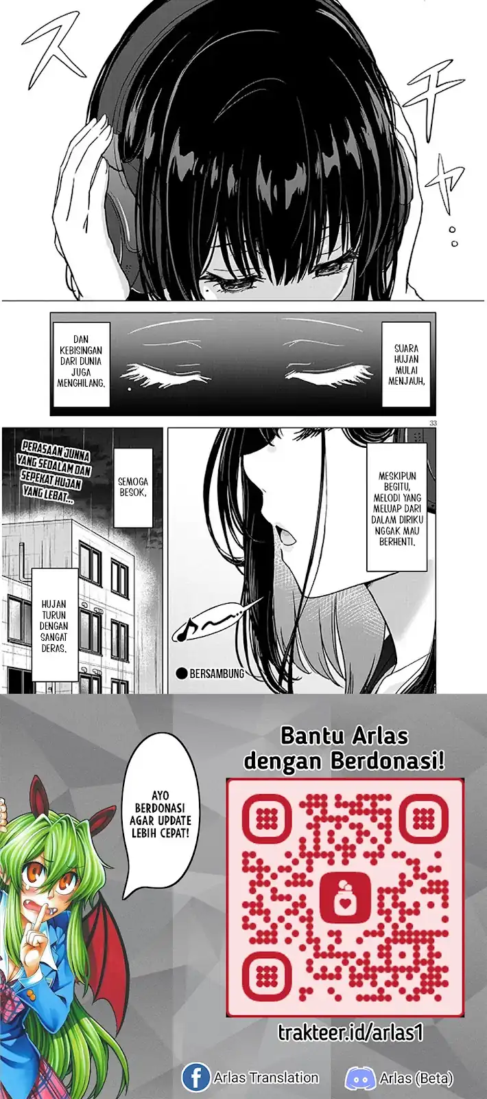 Amamori Junna wa Shitsudo ga Takai chapter 2 halaman 34