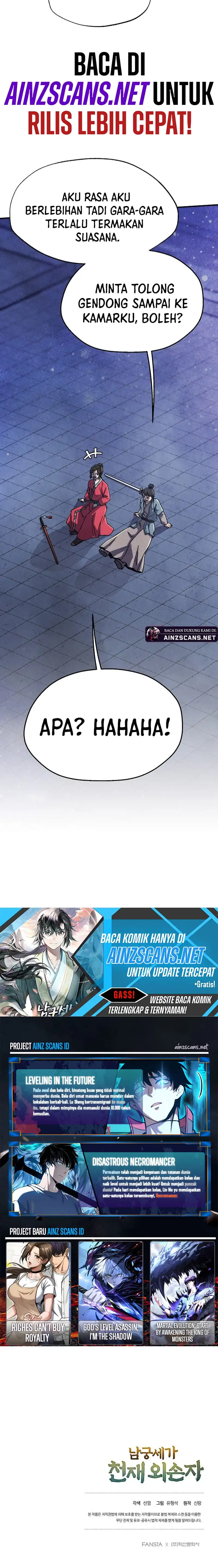 The Grandchild of Namgung Clan Is a Prodigy chapter 85 halaman 14