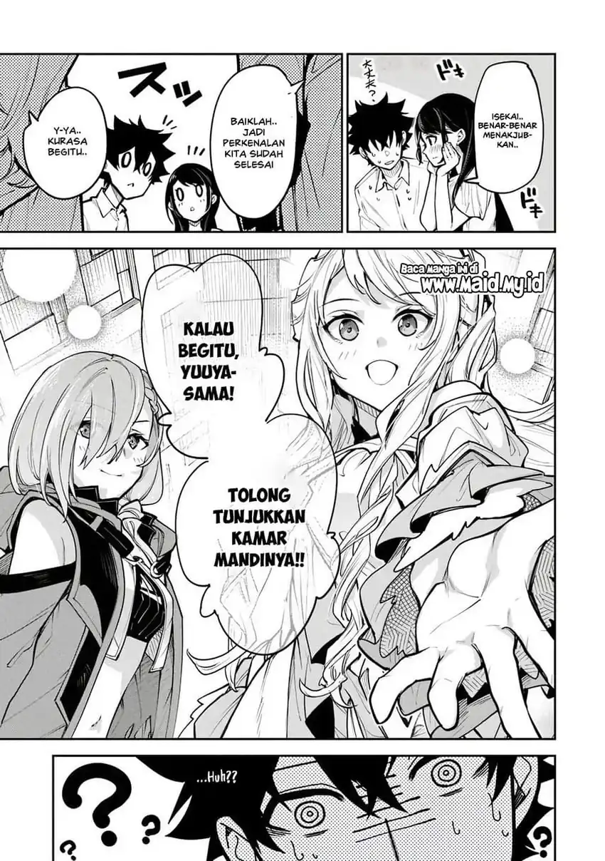 Isekai de Cheat Skill wo te ni Shita ore wa, Genjitsu Sekai wo mo Musou Suru ~Level Up wa Jinsei wo Kaeta~ chapter 35.1 halaman 9