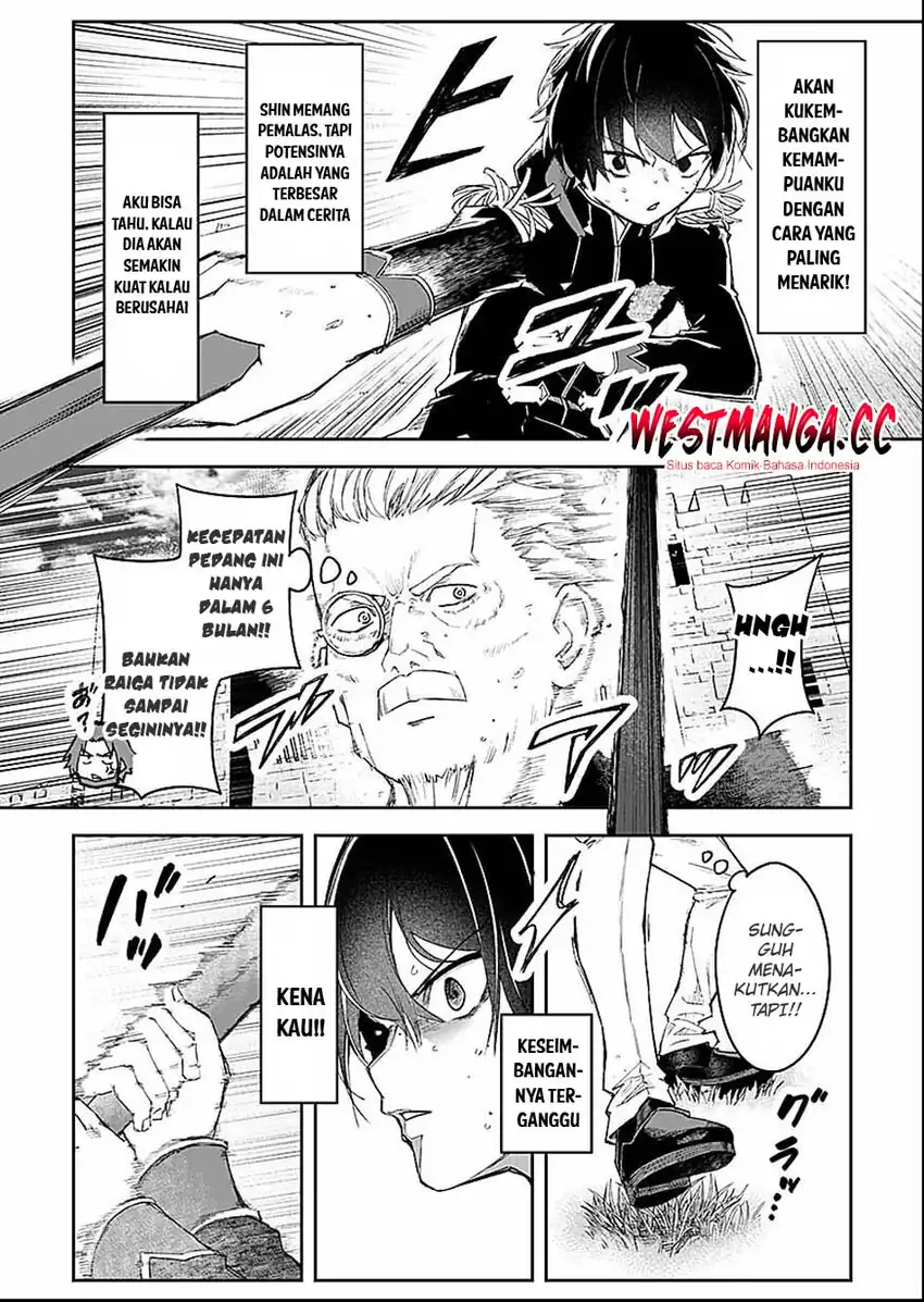 Saiyaku Kyuu Sukiru ~Boushoku Maou~ Mochi no Akuyaku Kizoku ni Tensei Shimashita ga, Shokei Sare chapter 4 halaman 4