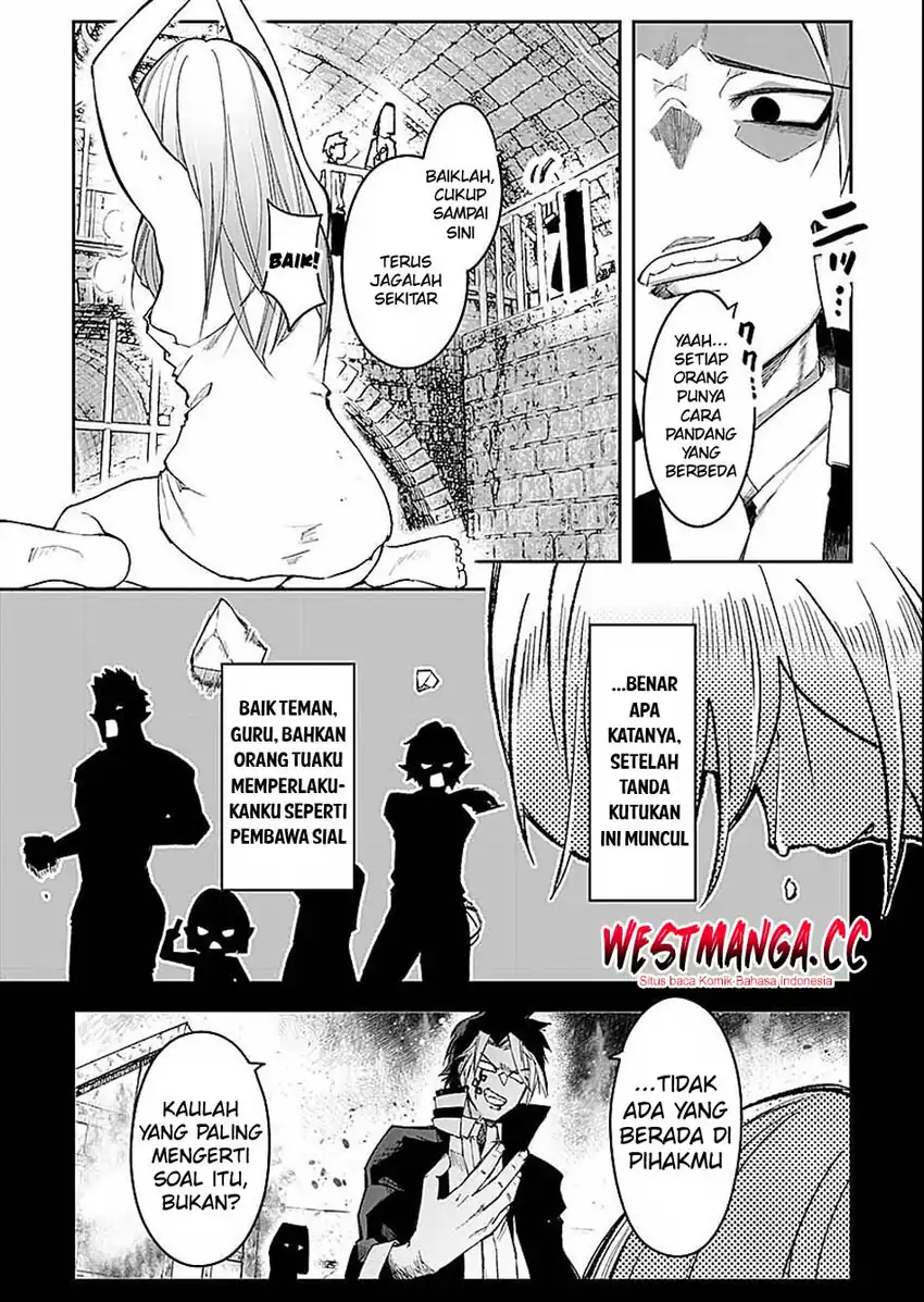 Saiyaku Kyuu Sukiru ~Boushoku Maou~ Mochi no Akuyaku Kizoku ni Tensei Shimashita ga, Shokei Sare chapter 4 halaman 11