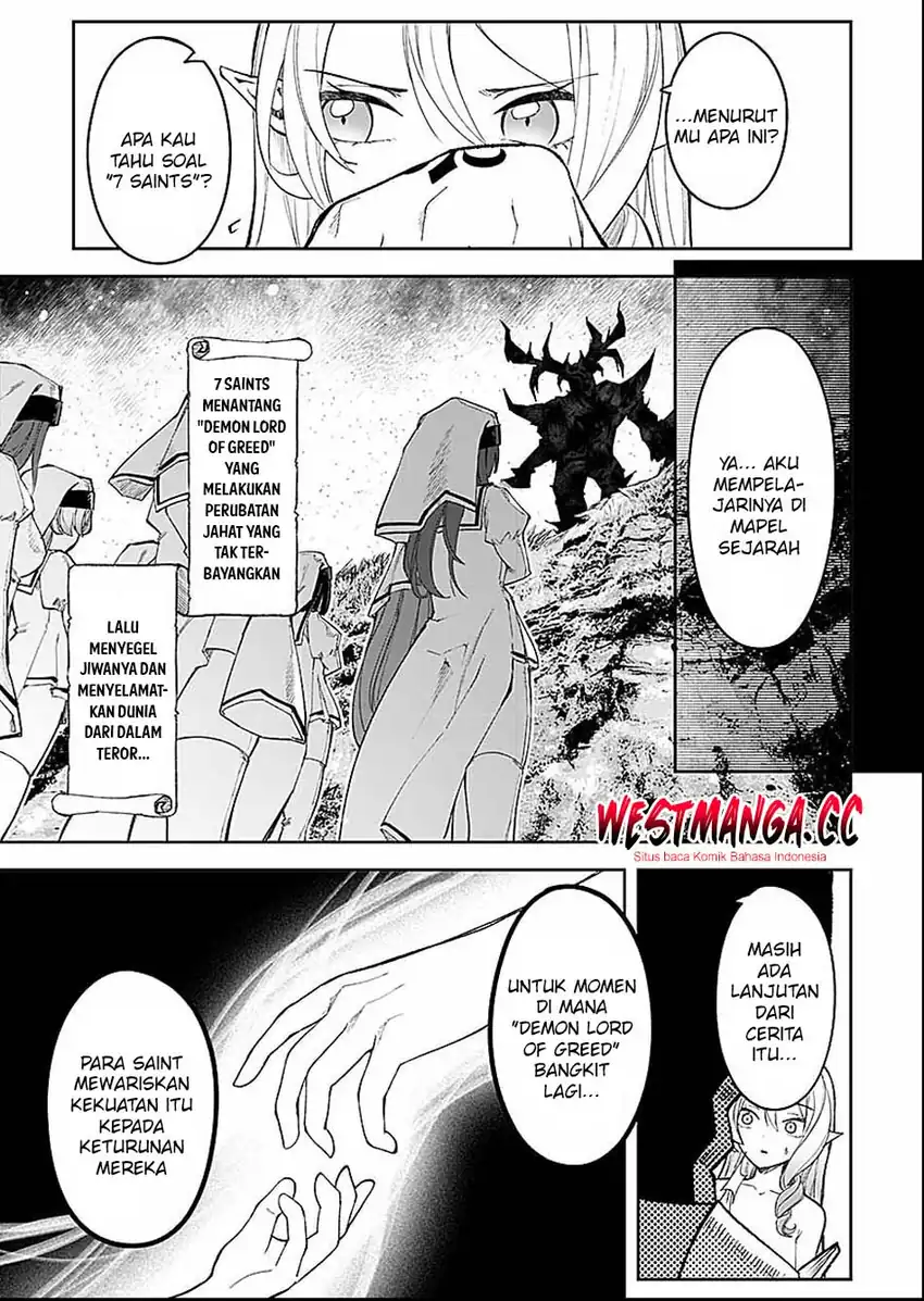 Saiyaku Kyuu Sukiru ~Boushoku Maou~ Mochi no Akuyaku Kizoku ni Tensei Shimashita ga, Shokei Sare chapter 4 halaman 18