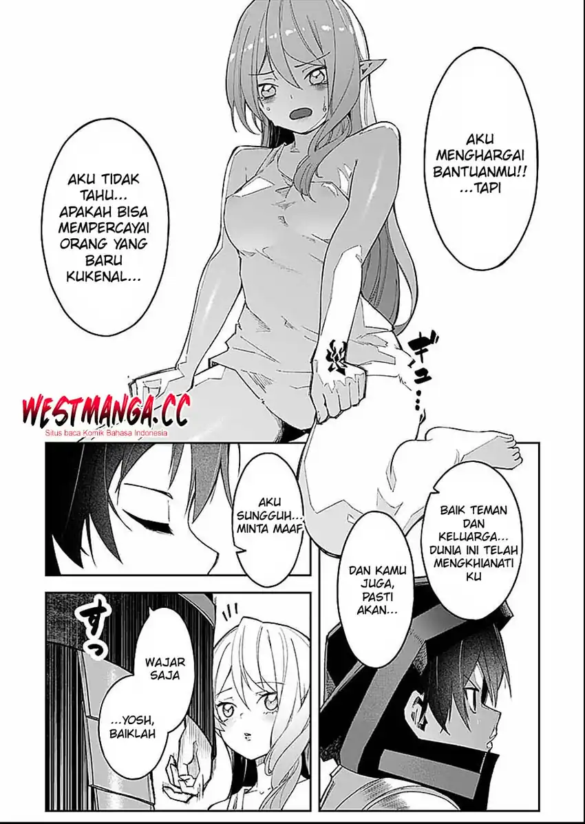 Saiyaku Kyuu Sukiru ~Boushoku Maou~ Mochi no Akuyaku Kizoku ni Tensei Shimashita ga, Shokei Sare chapter 4 halaman 21