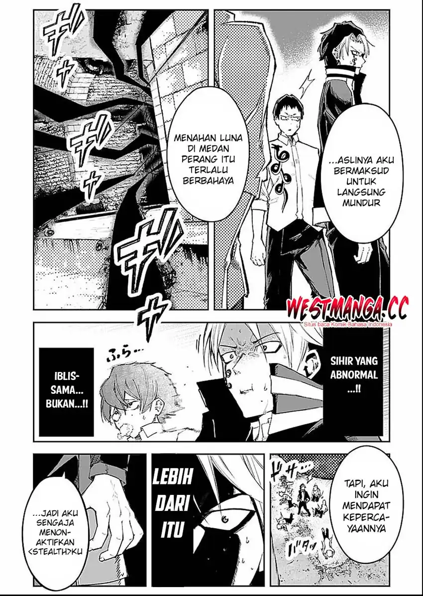 Saiyaku Kyuu Sukiru ~Boushoku Maou~ Mochi no Akuyaku Kizoku ni Tensei Shimashita ga, Shokei Sare chapter 4 halaman 25