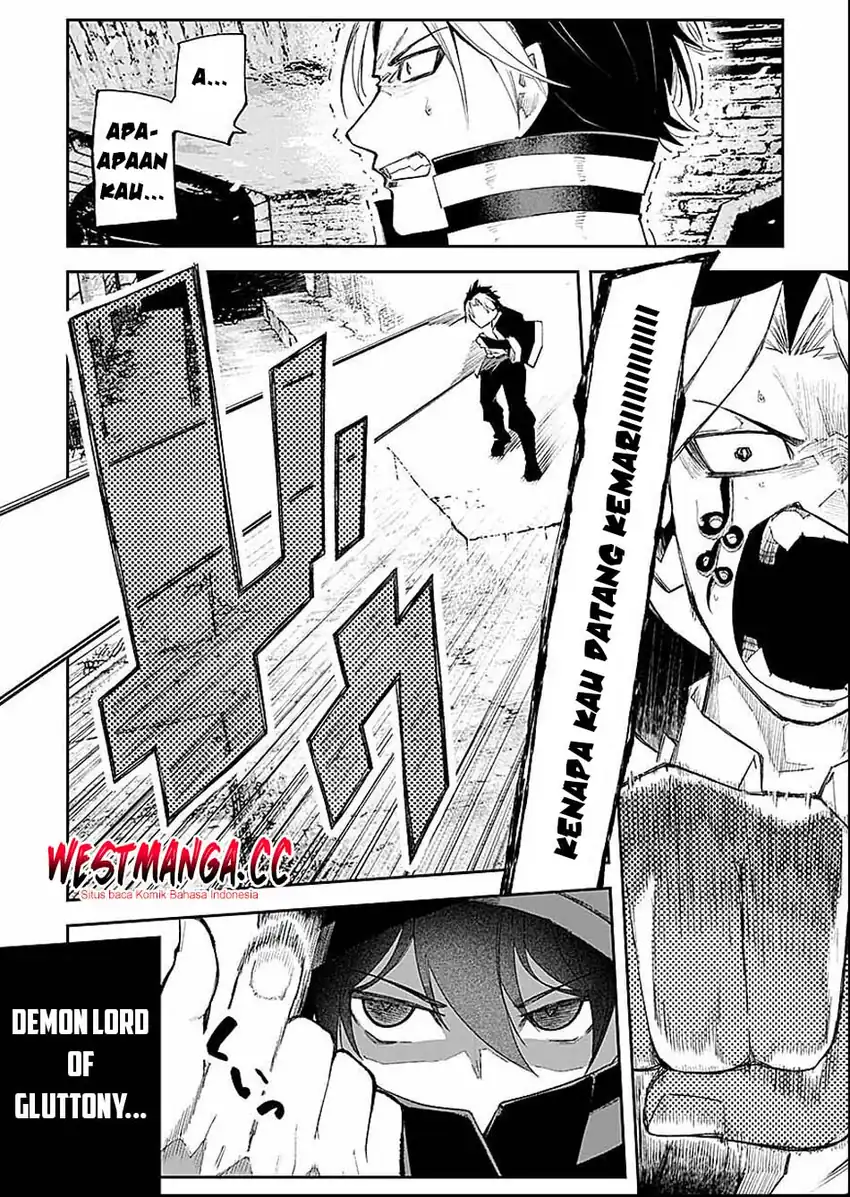 Saiyaku Kyuu Sukiru ~Boushoku Maou~ Mochi no Akuyaku Kizoku ni Tensei Shimashita ga, Shokei Sare chapter 4 halaman 27