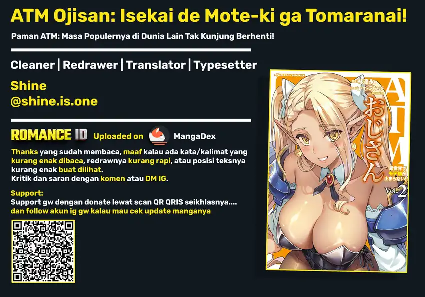 ATM Ojisan: Isekai de Mote-ki ga Tomaranai! chapter 19 halaman 18