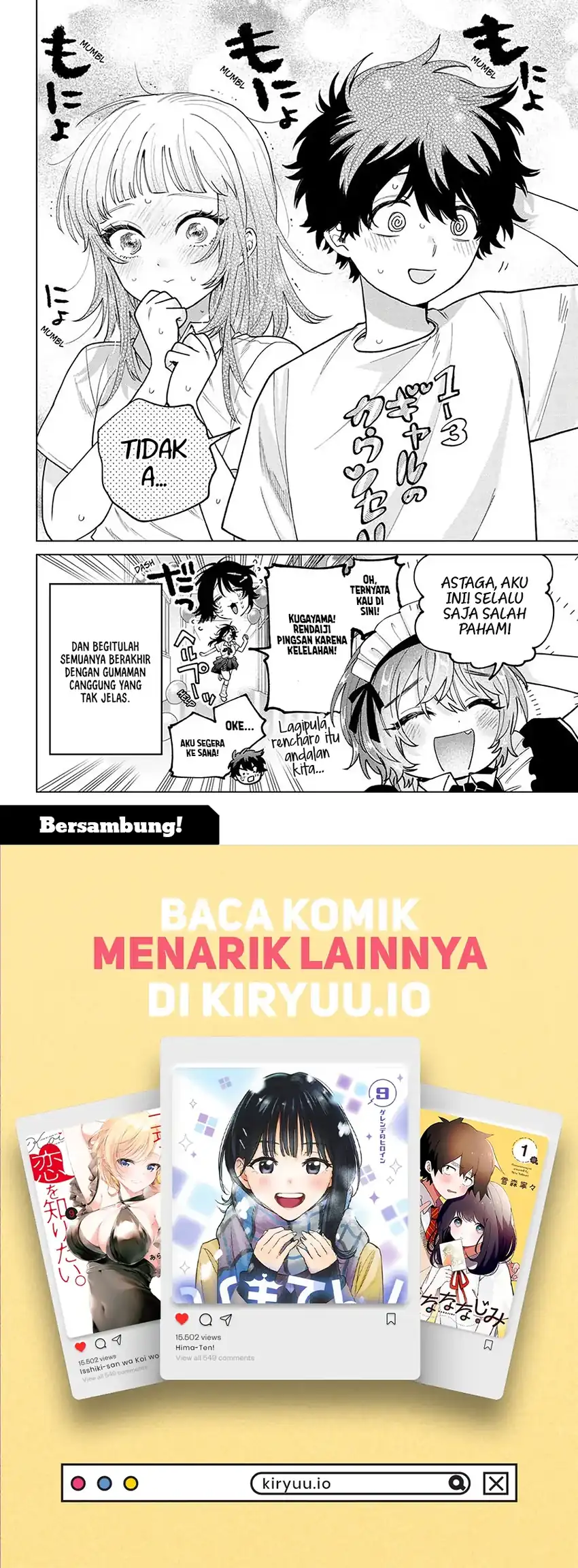 Momose Akira no Hatsukoi Hatan-chuu chapter 60 halaman 21