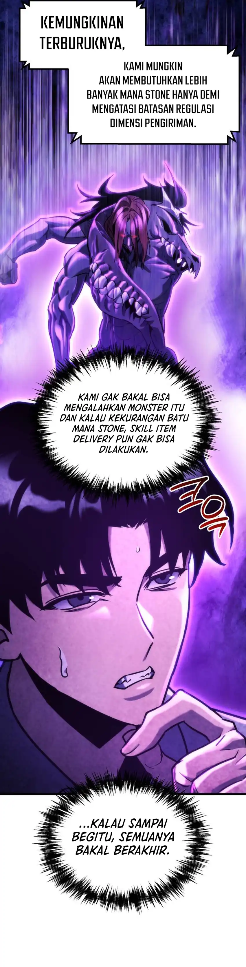 Hiding a Logistics Center in the Apocalypse chapter 96 halaman 57