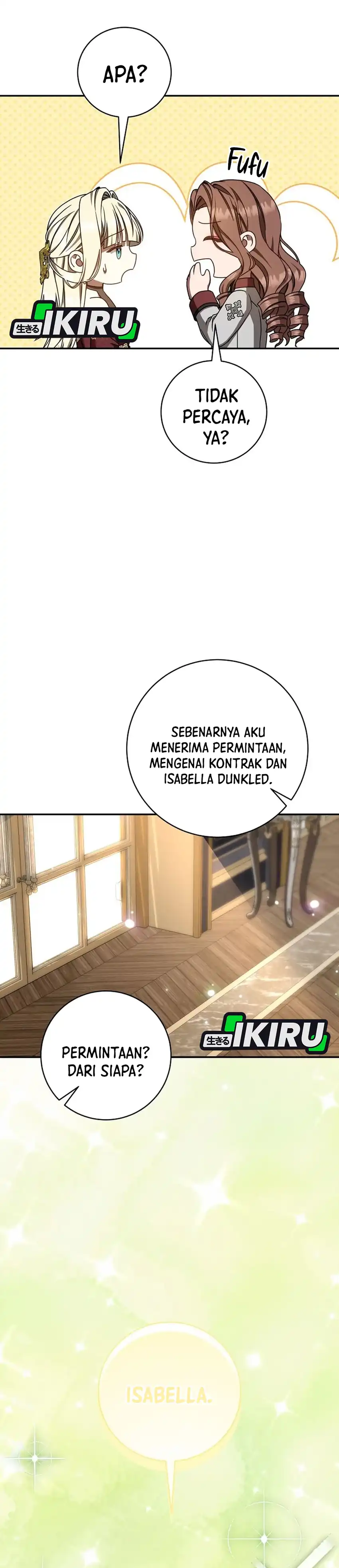 The Possessed Villainess Is Causing Trouble chapter 58 halaman 27