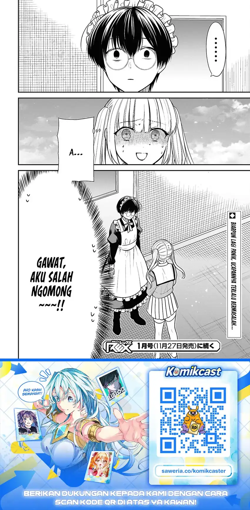 1-nen A-gumi no Monster chapter 89 halaman 20