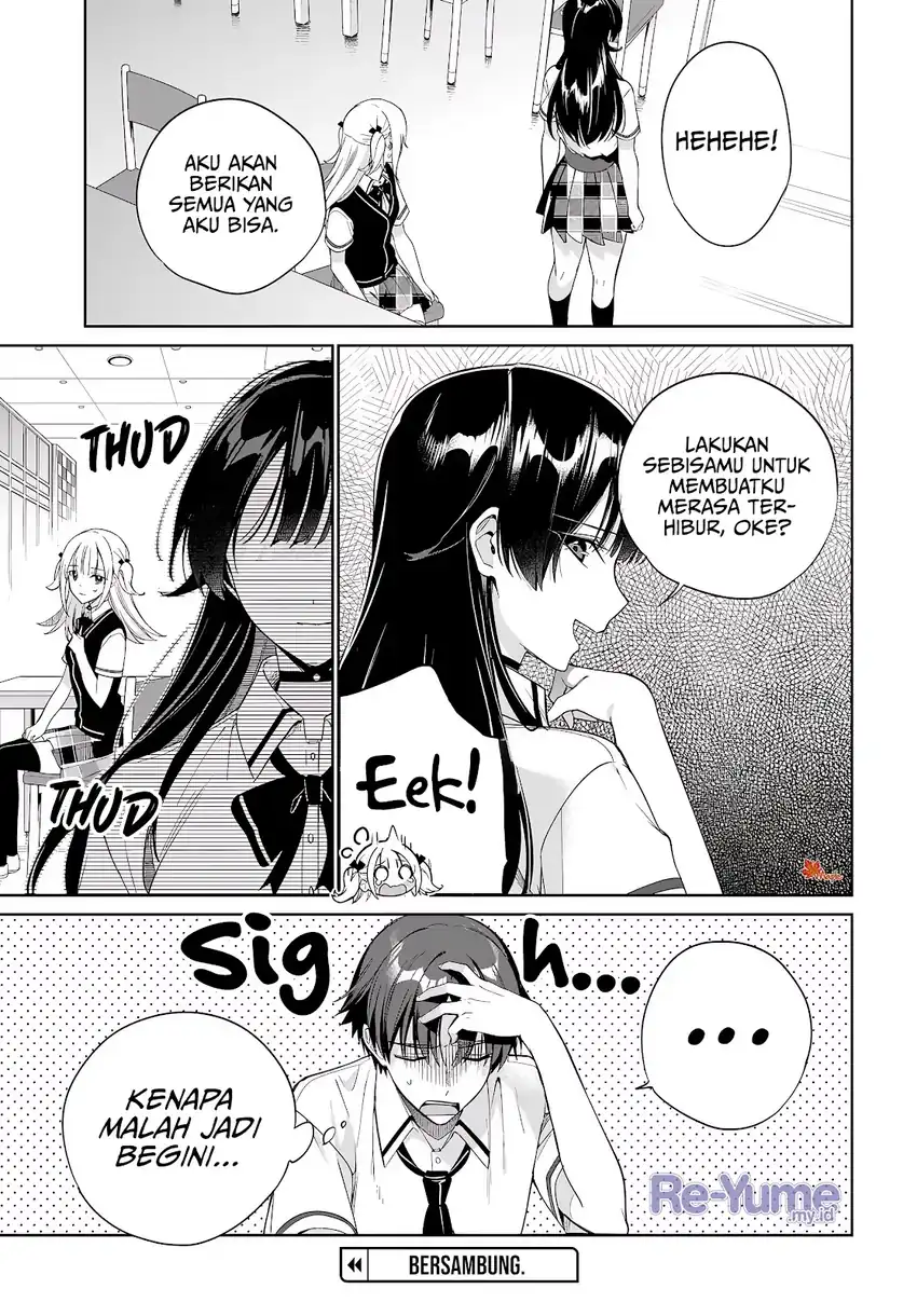 Ryoushin no Shakkin wo Katagawari Shite Morau Jouken wa Nihon'ichi Kawaii Joshikousei to Issho ni Kurasu Koto Deshita chapter 45 halaman 18