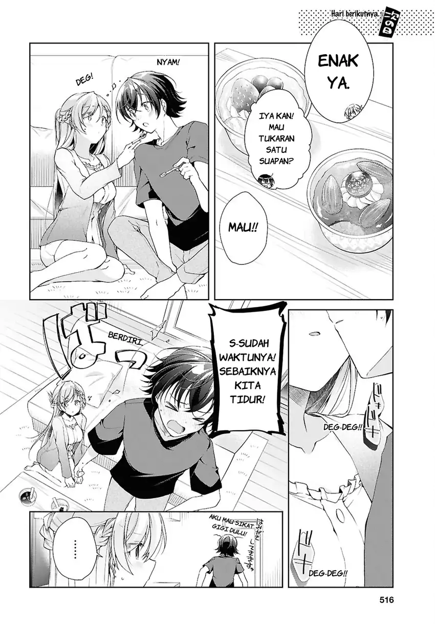 Isshiki-san wa Koi wo Shiritai chapter 50 halaman 7