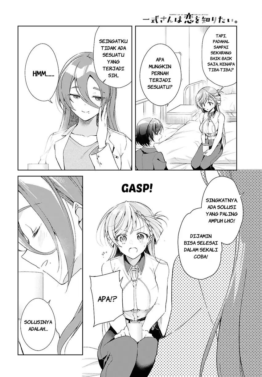 Isshiki-san wa Koi wo Shiritai chapter 50 halaman 13