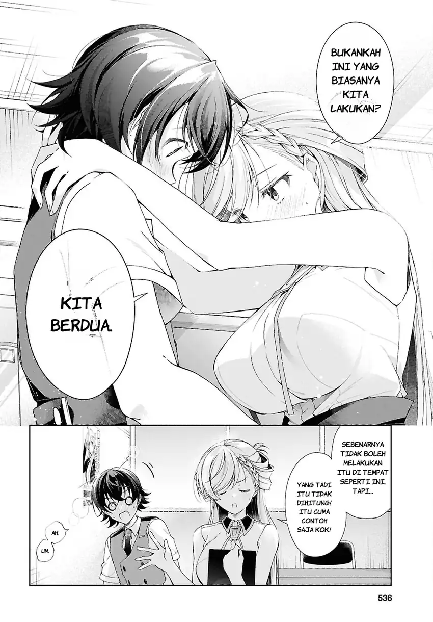Isshiki-san wa Koi wo Shiritai chapter 50 halaman 26